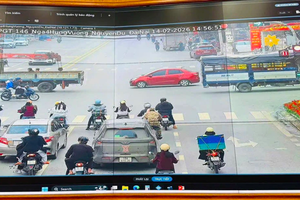 Phú Thọ: Trích xuất camera giám sát để xử phạt vi phạm giao thông