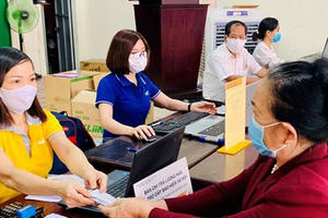 Chi trả lương hưu tháng 7 và 8 cùng một lần