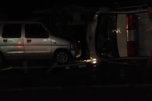 [Clip]: Hiện trường xe cứu thương gây tai nạn liên hoàn khiến 1 người tử vong