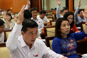 TP HCM lấy phiếu tín nhiệm 30 cán bộ chủ chốt