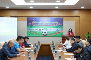 Bốc thăm giải bóng đá các cơ quan Trung ương mở rộng tranh cup Đại biểu nhân dân