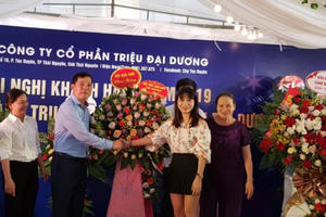 Công ty Cổ Phần Triệu Đại Dương: Tổ chức Hội nghị khách hàng, khánh thành giai đoạn I của dự án và trụ sở công ty Công ty Cổ Phần Triệu Đại Dương: Tổ chức Hội nghị khách hàng, khánh thành giai đoạn I của dự án và trụ sở công ty