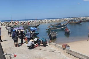 Hà Tĩnh: Bến neo thuyền hàng trăm tỷ đồng “đắp chiếu”