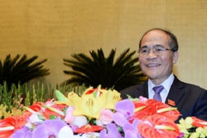 Quốc hội đồng ý miễn nhiệm chức vụ Chủ tịch với ông Nguyễn Sinh Hùng