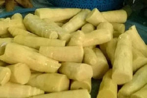 Quảng Nam phát hiện hơn 400kg măng tươi muối bằng chất cấm