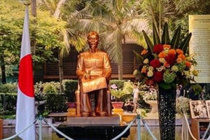 Khánh thành tượng Chủ tịch Hồ Chí Minh tại Nhật Bản