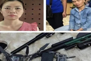 Hai vợ chồng mang súng đạn đi hành nghề ma tuý