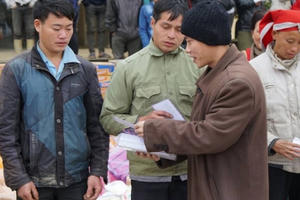 Lào Cai: Chăn ấm, gạo thơm đã tới tận tay người nghèo vùng giá rét