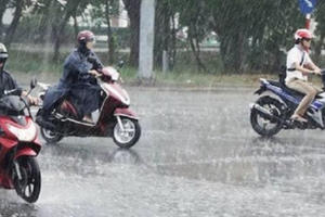 Tiếp tục mưa vừa đến mưa to ở Quảng Trị đến Bình Định