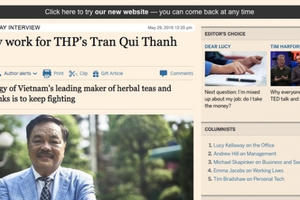 Financial Times thực hiện phóng sự đặc biệt về cuộc đời "vua trà Việt Nam"
