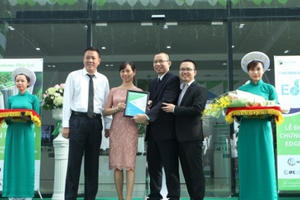 Lễ ra mắt và nhận chứng chỉ xanh căn hộ mẫu Ecohome Phúc Lợi Lễ ra mắt và nhận chứng chỉ xanh căn hộ mẫu Ecohome Phúc Lợi