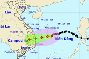 Sắp mưa to đến rất to từ Hà Tĩnh - Phú Yên do bão số 10