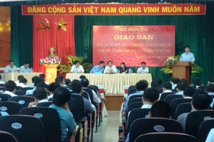 Thanh Hóa: Hoàn tất công tác chuẩn bị bầu cử đại biểu Quốc hội