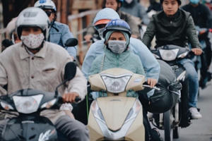 Thủ đô Hà Nội hôm nay đón không khí lạnh