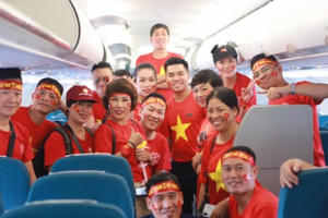 Vietnam Airlines tăng chuyến bay TP HCM - HN phục vụ AFF Cup 2018
