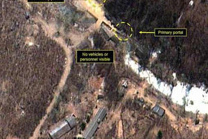 Triều Tiên bắt đầu rút cáp ngầm tại bãi thử hạt nhân