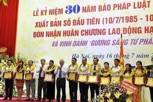 Chương trình bình chọn, tôn vinh “Gương sáng pháp luật”: Lan tỏa tinh thần thượng tôn pháp luật và các giá trị nhân văn
