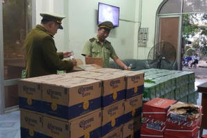 Phú Yên: Thu giữ hơn 4.000 chai bia mang nhãn hiệu nước ngoài