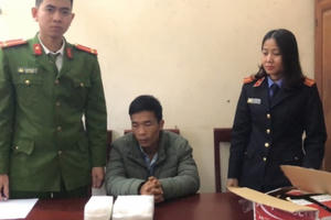 Đang “về xuôi” cùng 2 kg ma túy thì bị tóm gọn