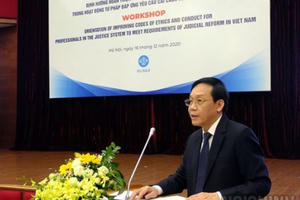 Bộ Quy tắc ứng xử trong hoạt động tư pháp đã tiệm cận với các tiêu chuẩn quốc tế