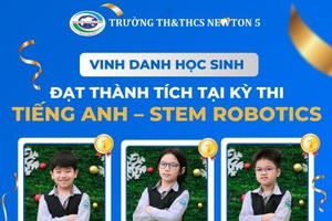 Những gương mặt tiêu biểu Trường Liên cấp Newton gặt hái "trái ngọt" đầu năm 2026 Những gương mặt tiêu biểu Trường Liên cấp Newton gặt hái "trái ngọt" đầu năm 2026