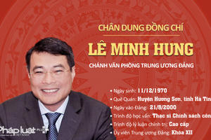 INFOGRAPHICS - Chân dung tân Chánh văn phòng Trung ương Đảng Lê Minh Hưng