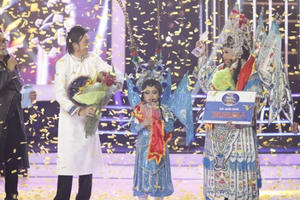 Xem lại tiết mục quán quân Gương mặt thân quen nhí 2016