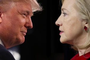 Trước giờ G, ông Trump bất ngờ vươn lên dẫn trước bà Clinton