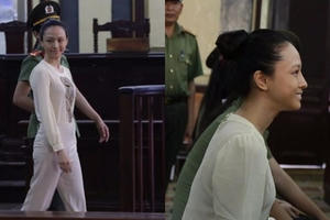 Thần thái bình tĩnh của người đẹp Trương Hồ Phương Nga giữa vòng lao lý