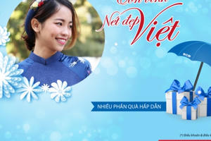 Tưng bừng quà tặng ngày Phụ nữ Việt Nam cùng Ngân hàng SCB