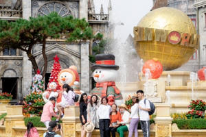 Sun World Ba Na Hills tưng bừng trong Lễ hội mùa đông