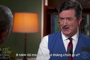 Clip vui Tổng thống Obama tập phỏng vấn xin việc mới sau khi rời nhà Trắng