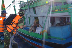 Nhiều phương tiện đánh bắt hải sản trái phép trong hành lang an toàn đường ống dẫn khí