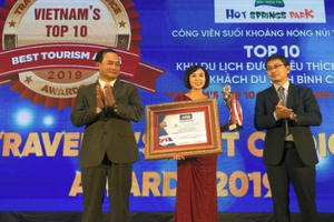 Khu du lịch tại Đà Nẵng lọt top 10 điểm đến yêu thích nhất năm 2019