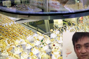 Nam thanh niên liều lĩnh cướp tiệm vàng sau khi giả vờ mua hàng