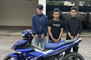 Từ Nghệ An, 3 thanh niên vào Hà Tĩnh cướp giật tài sản