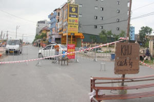 Bắc Giang: Dự kiến di chuyển toàn bộ người trong 1 thôn để khử khuẩn