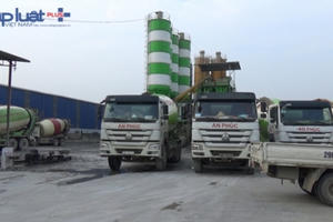 Tỉnh Bắc Ninh yêu cầu tạm dừng hoạt động trạm trộn bê tông An Phúc