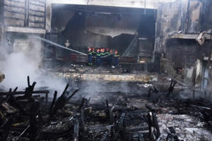 Cháy Nhà văn hóa Thiếu nhi tỉnh Điện Biên, thiệt hại gần 6 tỷ đồng