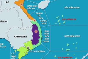 Dự báo thời tiết ngày 15/10: Bão Sarika xuất hiện trên Biển Đông, cảnh báo triều cường tại các sông Nam Bộ