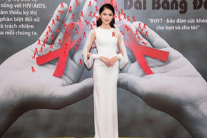 Thuỳ Dung chung tay kêu gọi nâng cao nhận thức của cộng đồng về HIV