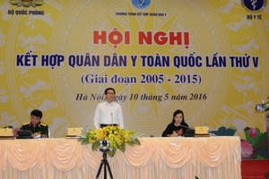 Tiếp tục đẩy mạnh việc kết hợp quân dân y để phát triển y tế cơ sở