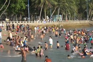 TP Vũng Tàu: Ra quân thực hiện nghiêm việc cấm tắm biển