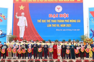 Quảng Ninh: Khai mạc Đại hội Thể dục thể thao TP Móng Cái lần VII, năm 2021