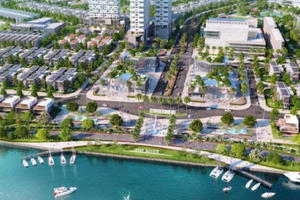 Ra mắt khu biệt thự cao cấp nằm vị trí đắc địa trên sông Cổ Cò