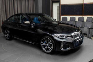 BMW M340i 2020 bí hiểm hơn với màu sơn đen kim loại