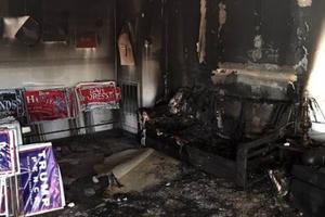 Văn phòng đảng Cộng hòa tại Mỹ bị phóng hỏa