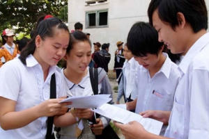 Thi THPT Quốc gia 2016: Các trường ĐH sẽ mang bài thi về trụ sở chấm