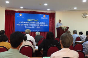 GS.TS. Phạm Tất Dong: Phải dạy nghề theo đúng tinh thần xã hội học tập