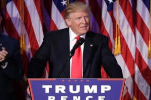 Donald Trump đắc cử Tổng thống Mỹ